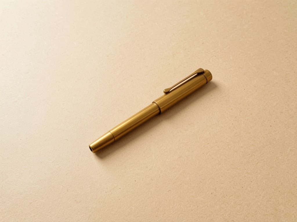 Brass Fountain Pen — image 1