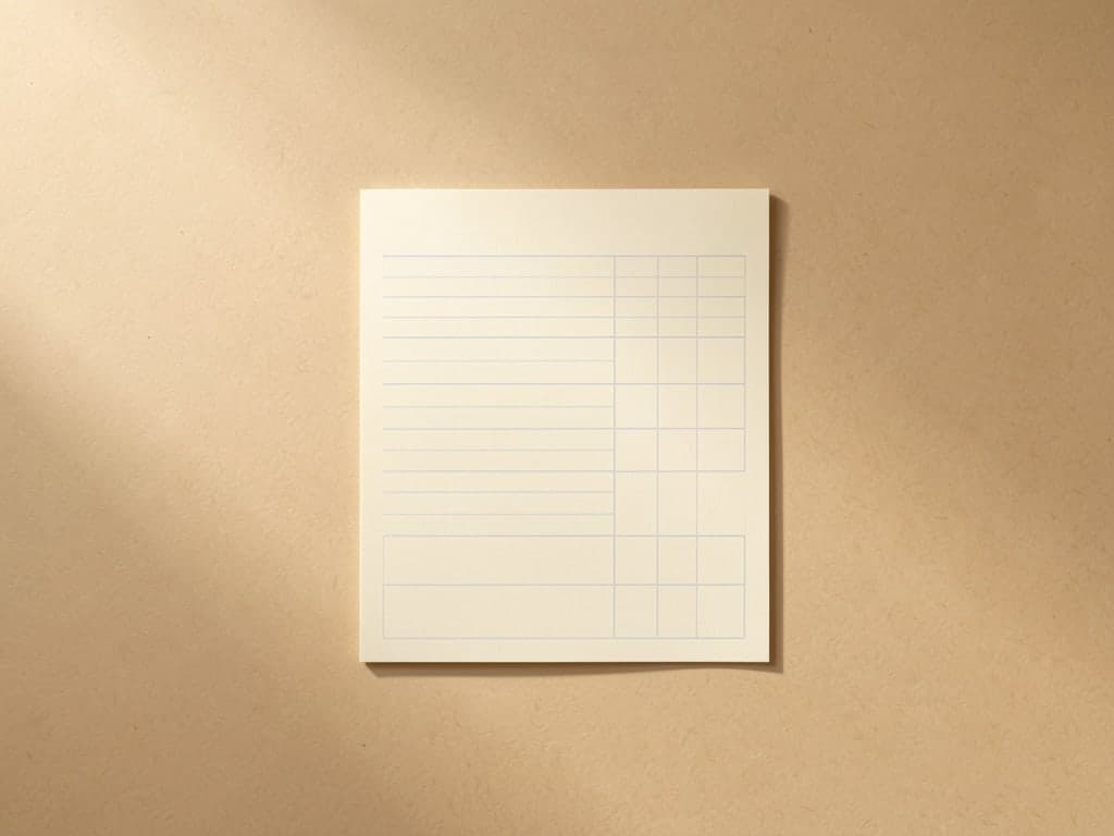 Weekly Desk Planner — image 1